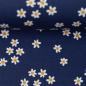 Preview: Baumwoll-Jersey Choose Happy Jersey by Käselotti, Blümchen, blau